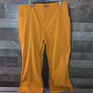 Flamingals 4x Raw Hem Wide Leg